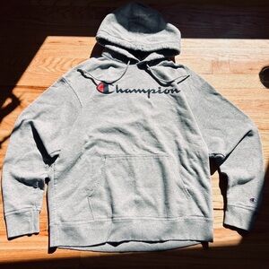 Champion Heather Gray Men's Hoodie XL
